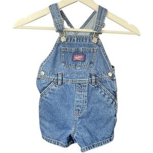 Old Navy Baby Denim Blue Jeans Over-All Size Large 12-18 mos.